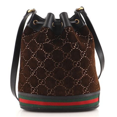 gucci drawstring bag replica|gucci bucket bag velvet.